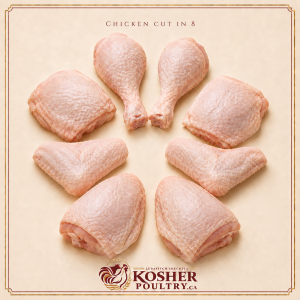 Chicken Cut in 8 (Split)